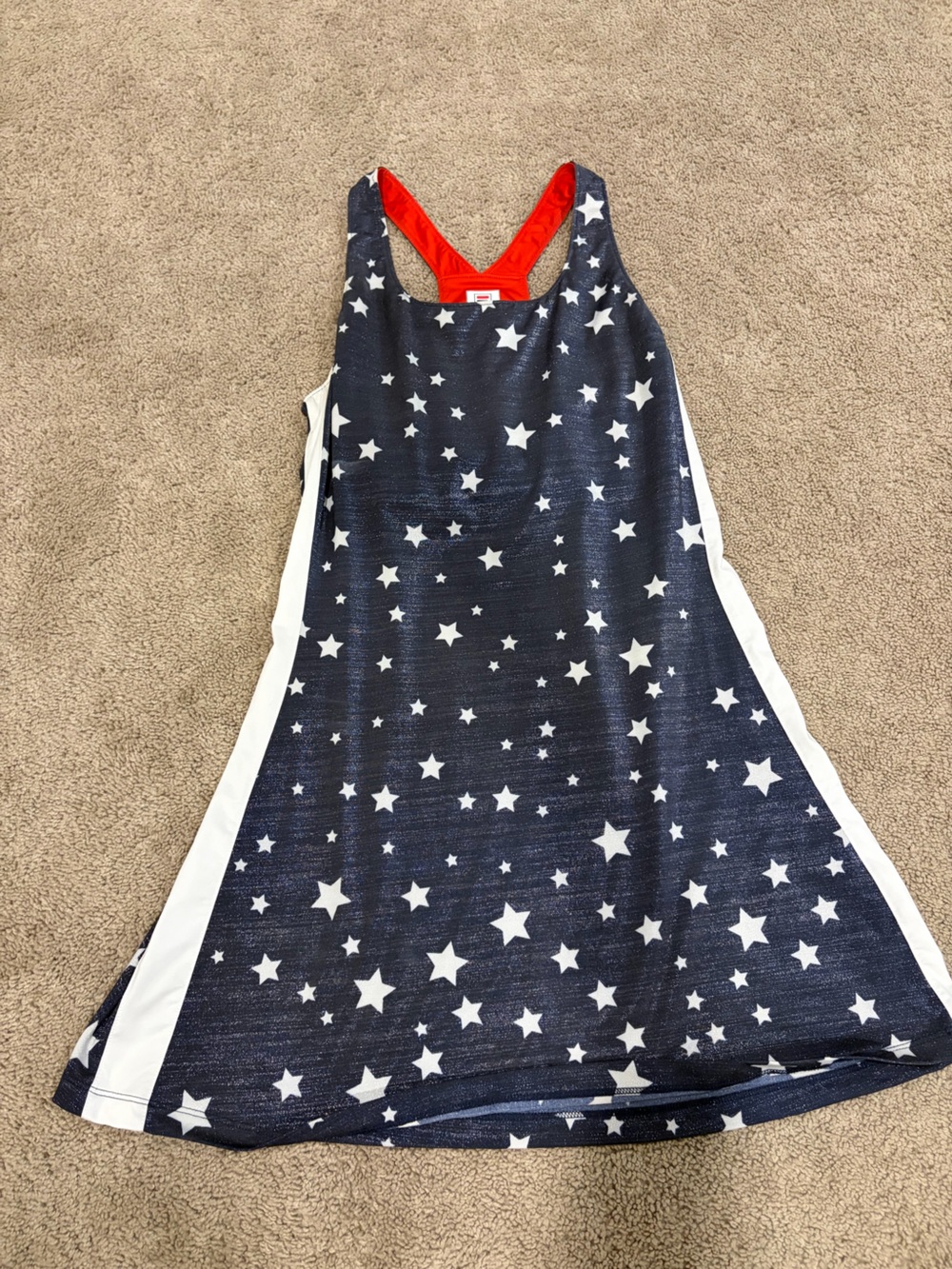 Women’s Patriotic Athletic Dress - M